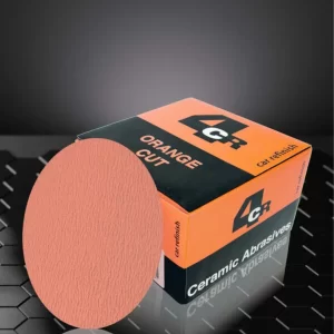 4CR 3345 SCHUURSCHIJF VELCRO 150MM ORANGE CUT P60 1ST