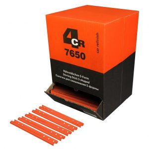 4CR 7650 ROERSTAVEN 20CM PVC ORANJE 500 STUKS