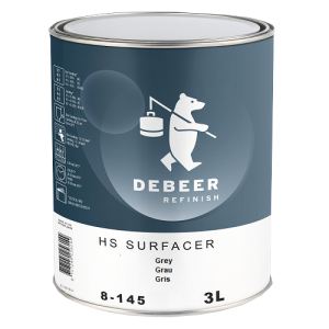 DEBEER HS SURFACER WIT 3L