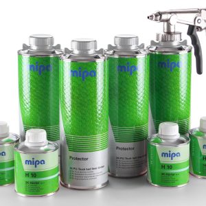 MIPA PROTECTOR 2K-PU KIT INKLEURBAAR (4 PROTECTOR/4VERHARDER/1PISTOOL)