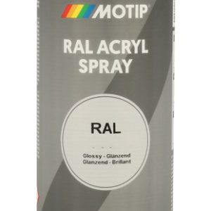 MOTIP ACRYL SPRAY RAL 1013 PARELWIT HG 400ML