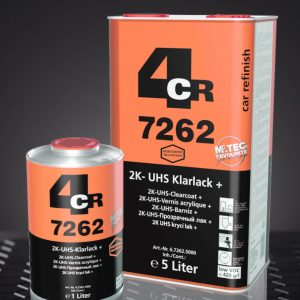 4CR PAKKET VERNIS 7262 5L + VERHARDER 0408 SNEL 2.5L