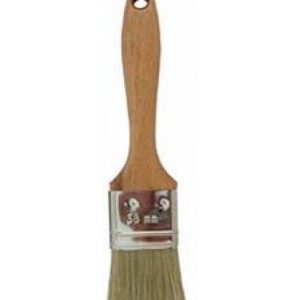 PURE BRISTLES PLATTE VERFBORSTEL 1"