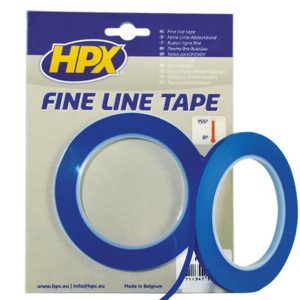 HPX 7200 RUBAN VINYL BLEU 6MMX33M