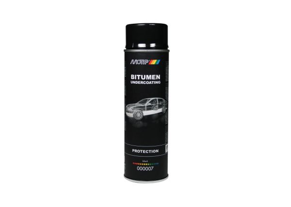 MOTIP UNDERCOATING BITUMEN ZWART 500ML