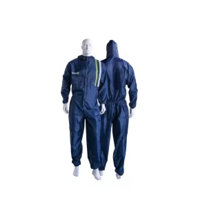 FINIXA SPUITOVERALL POLYESTER BLAUW (50-52) L
