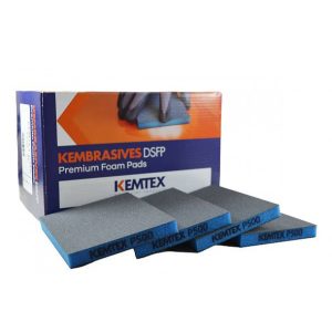 KEMTEX DUBBELZIJDIGE SCHUURSPONS P500 20ST