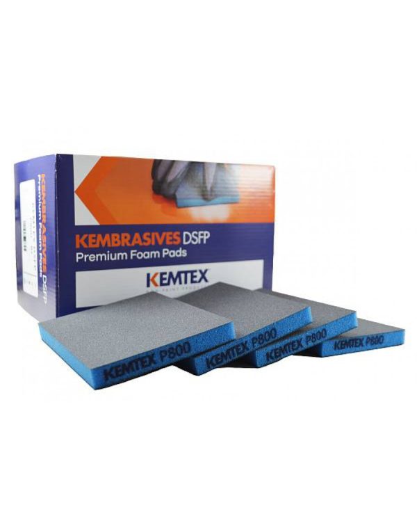 KEMTEX DUBBELZIJDIGE SCHUURSPONS P800 20ST