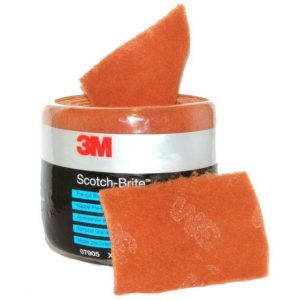 3M SCOTCH-BRITE SCHUURPADS OP ROL KOPER