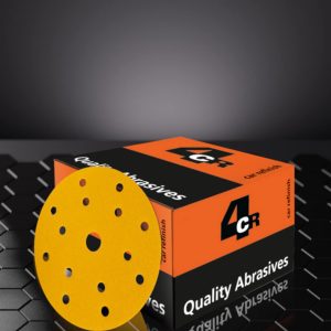 4CR 3050 SCHUURSCHIJF GOLD 150MM VELCRO 15G P1200 100ST