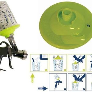 FINIXA PAINT SYSTEM DEKSEL 650ML 190µ WIT 50ST