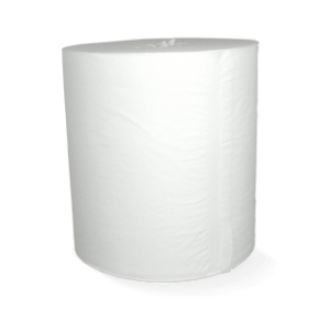 POETSROL 1LAAGS WIT CELLULOSE GEWAFELD GEPERFOREERD 1 ROL