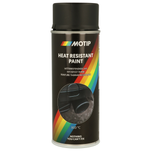 MOTIP HITTEBESTENDIGE LAK MAT 800°C 400ML ZWART