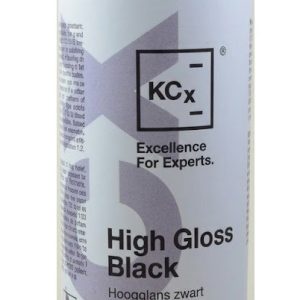 KCX HOOGGLANS ZWART SPRAY 400ML